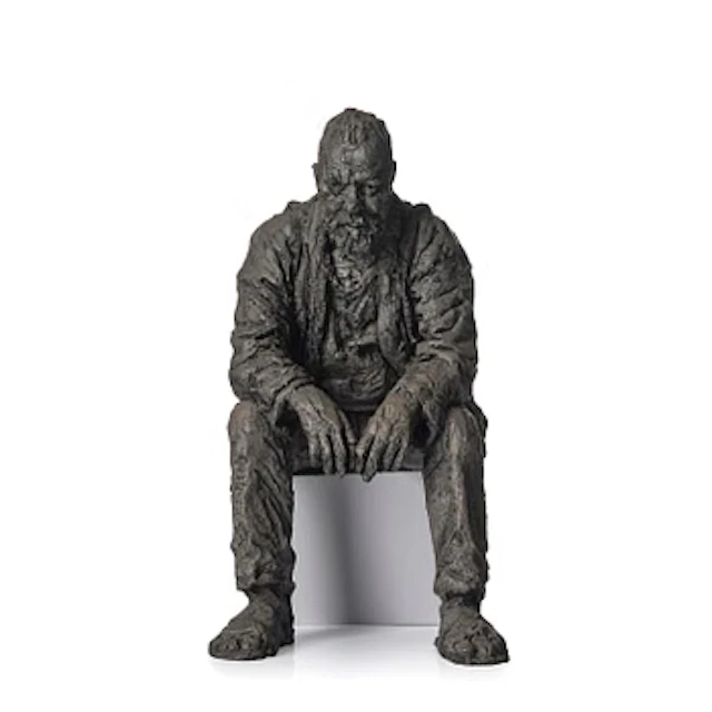 Sean Henry, "Seated man".