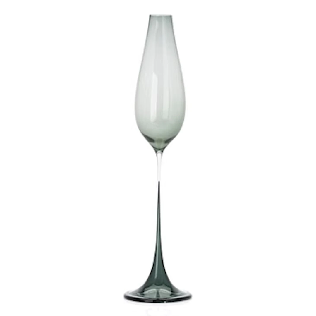 Nils Landberg, Tulip glass, Orrefors, 1957.