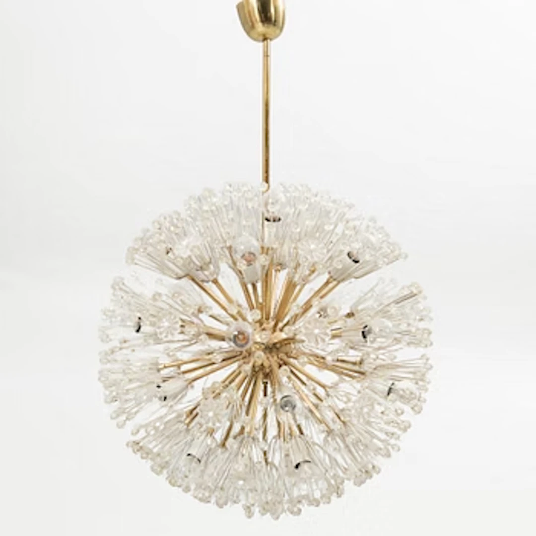 Emil Stejnar, Ceiling lamp, “Snowball”/“Dandelion”, for Rupert Nikoll