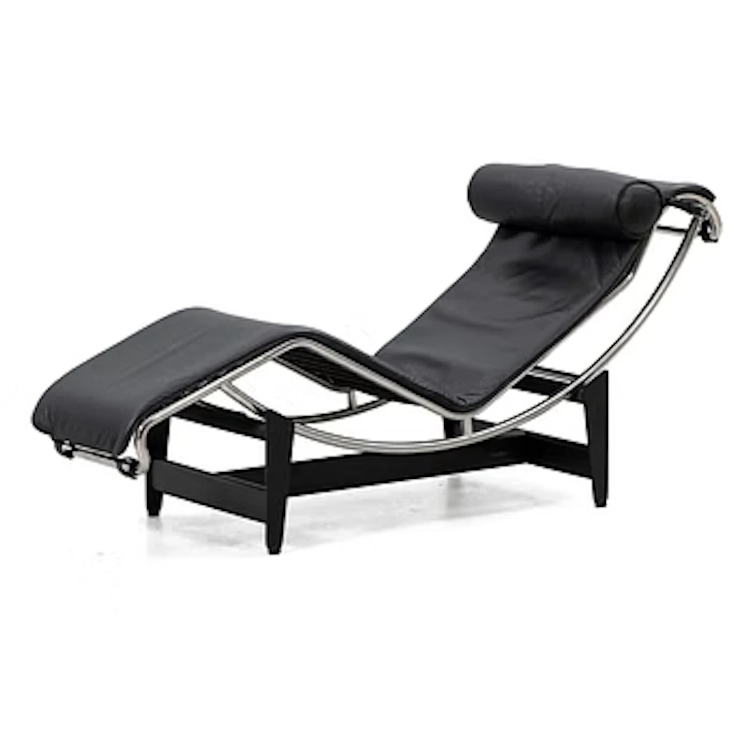 Charlotte Perriand & Le Corbusier, chaise longue, “LC4”, Cassina, Italy.