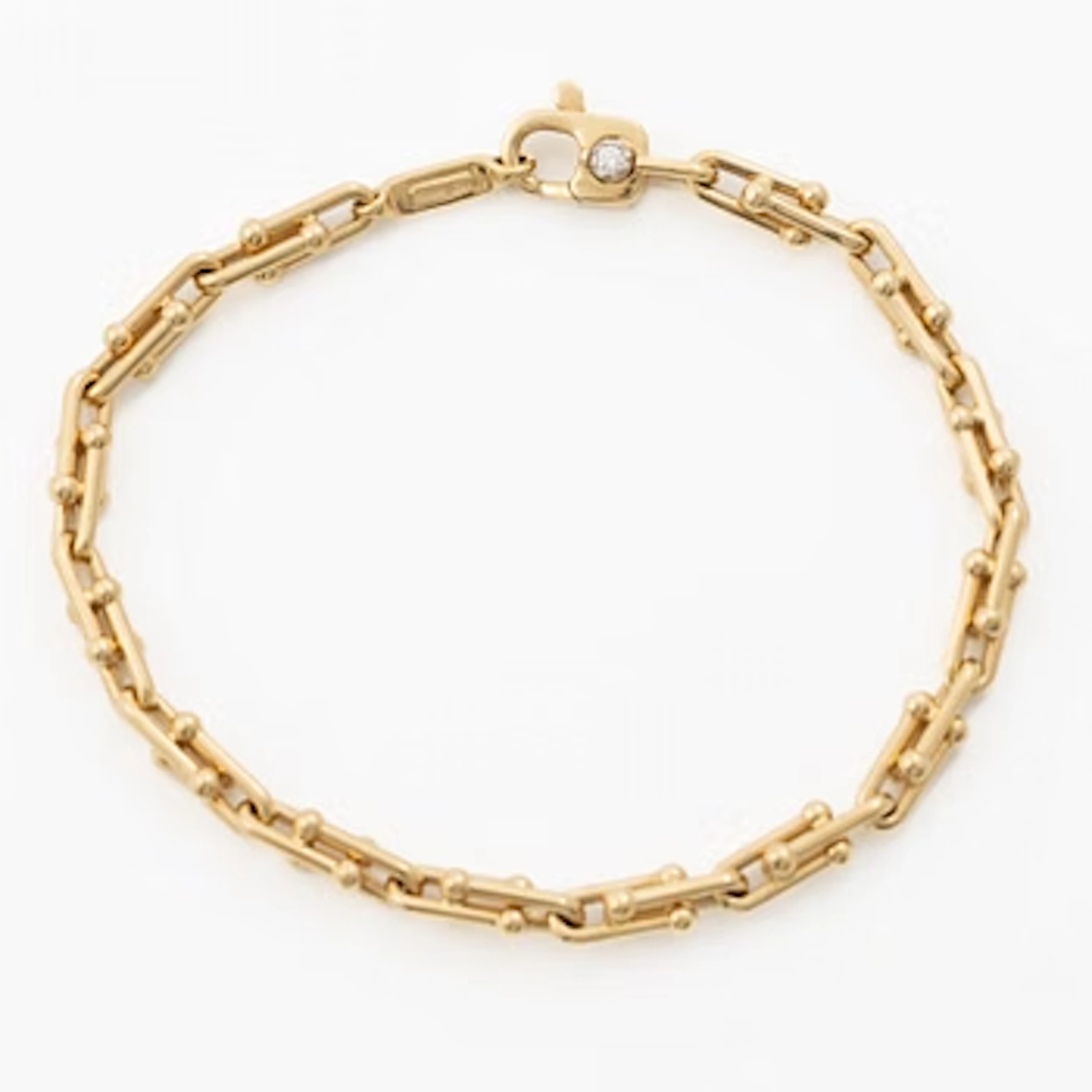Chimento, bracelet, 18K gold with a brilliant-cut diamond.