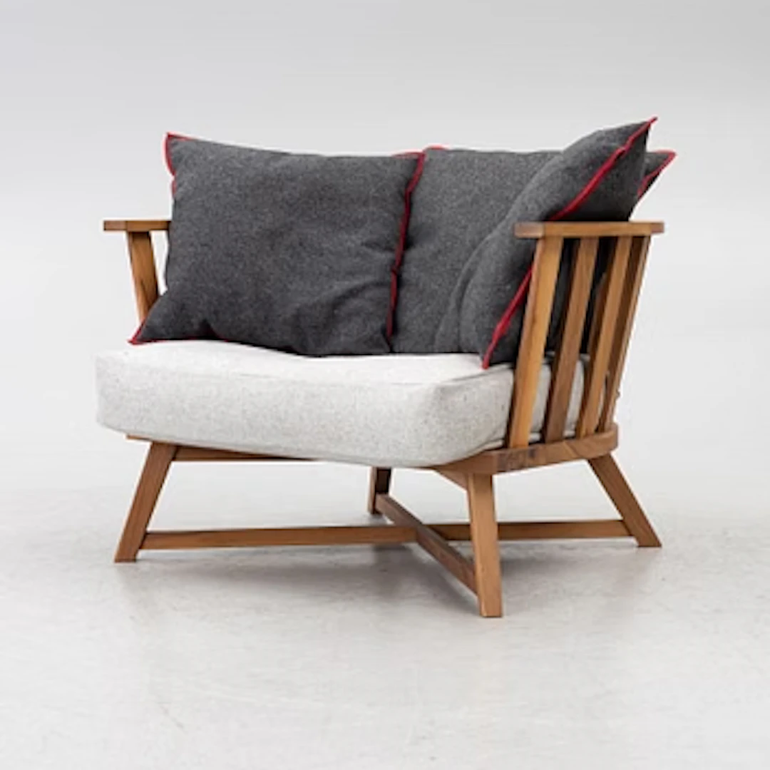 Paola Navone, Armchair, Gervasoni, 2000s.