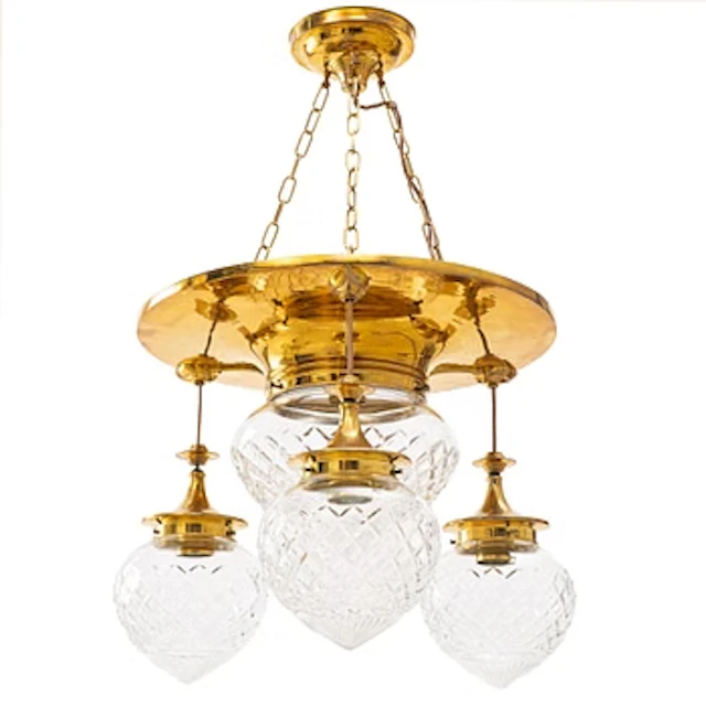 Ceiling lamp, first half of the 20th century.