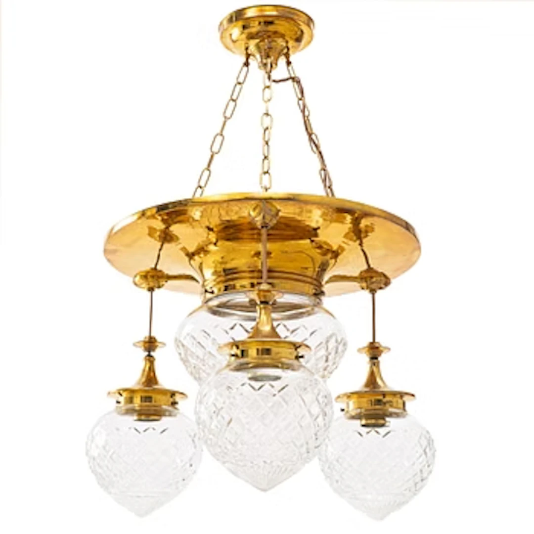 Ceiling lamp, first half of the 20th century.