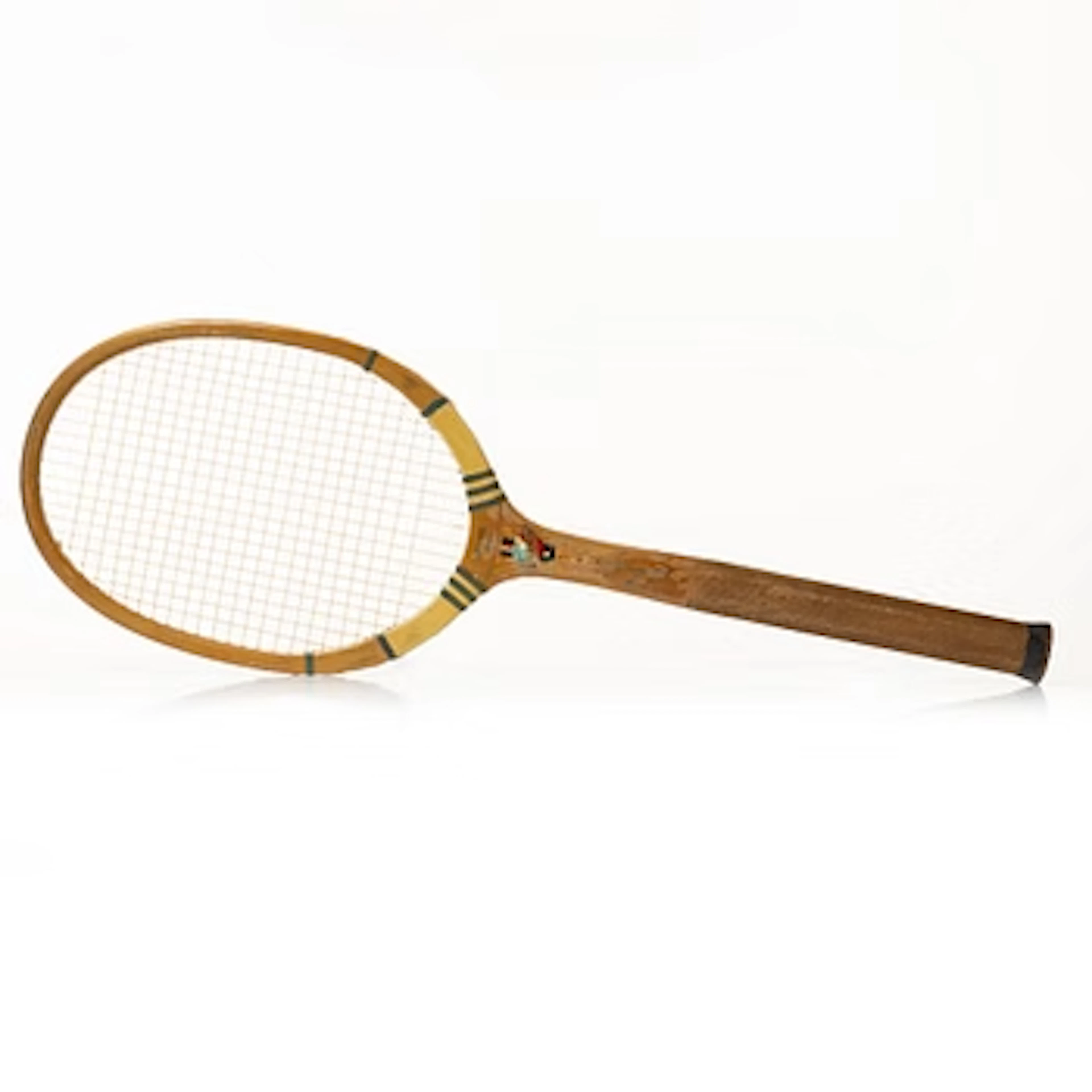 Tennis racket, provenance: King Gustaf V.
