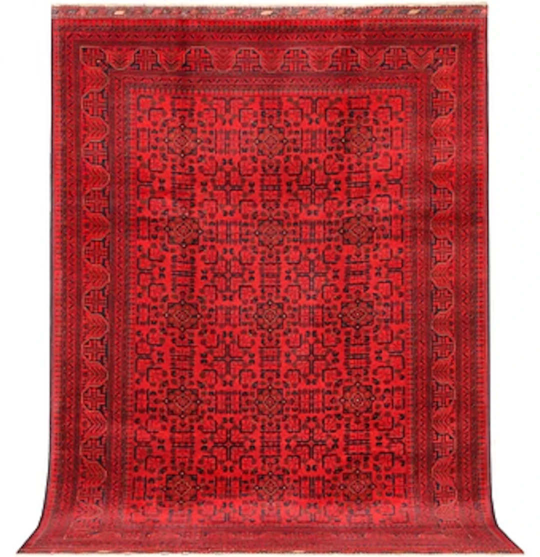 An Afghan Mamluk carpet, c. 292 x 204 cm.