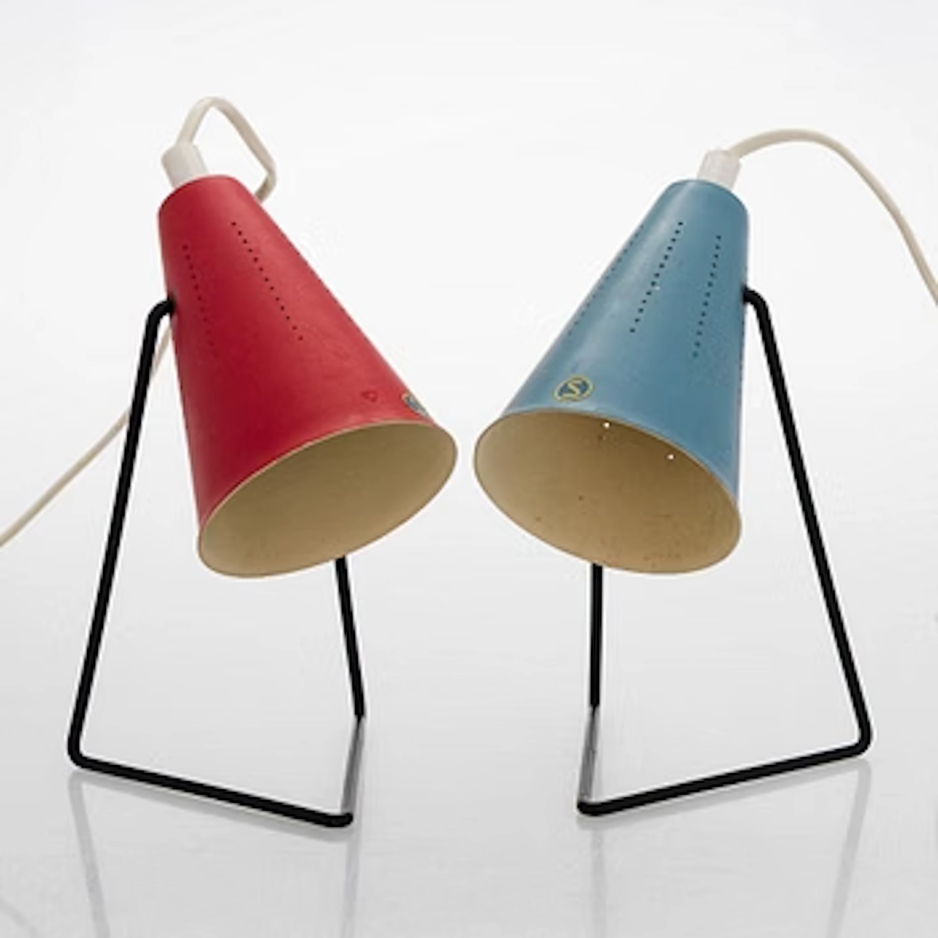 Svend Aage Holm Sørensen, A pair of mid-20th century table lamps, ASEA.