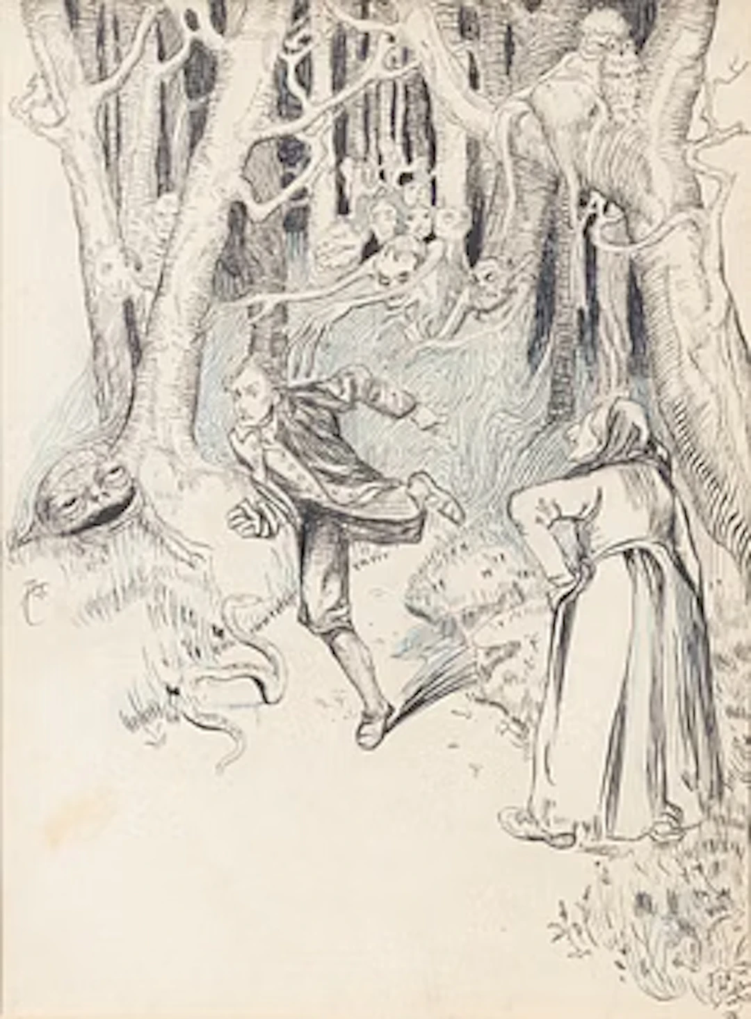 Axel Törneman, Escape from the Forest.