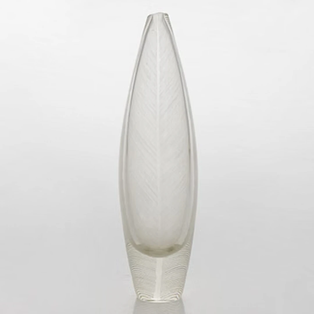 Tapio Wirkkala, A 'Sulka' Glass Vase, signed Tapio Wirkkala iittala -58.