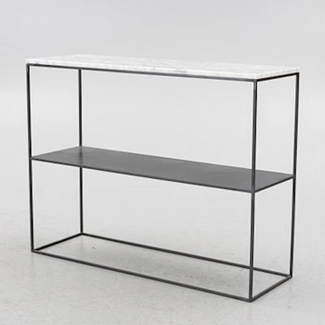 A contemporary sideboard.