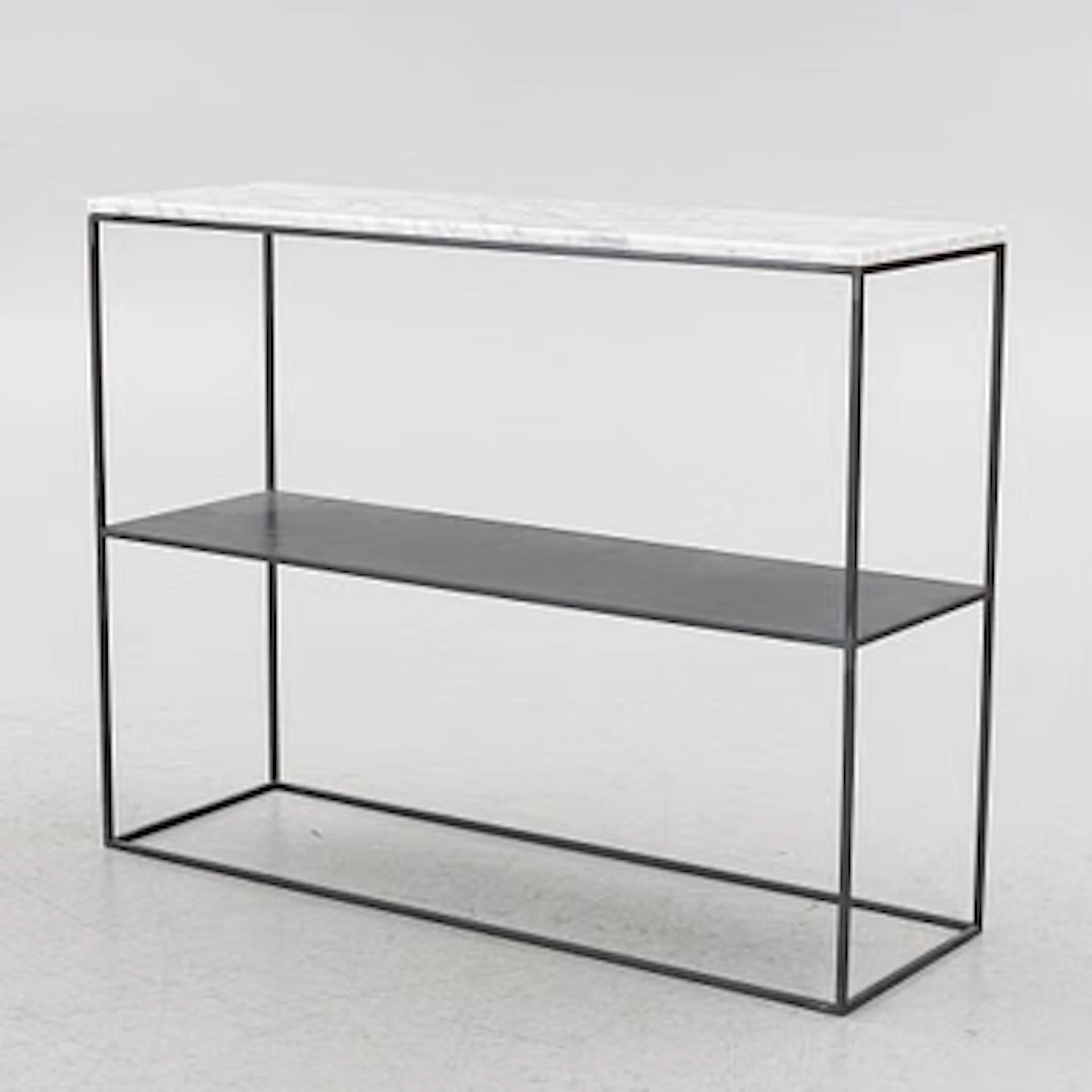 A contemporary sideboard.