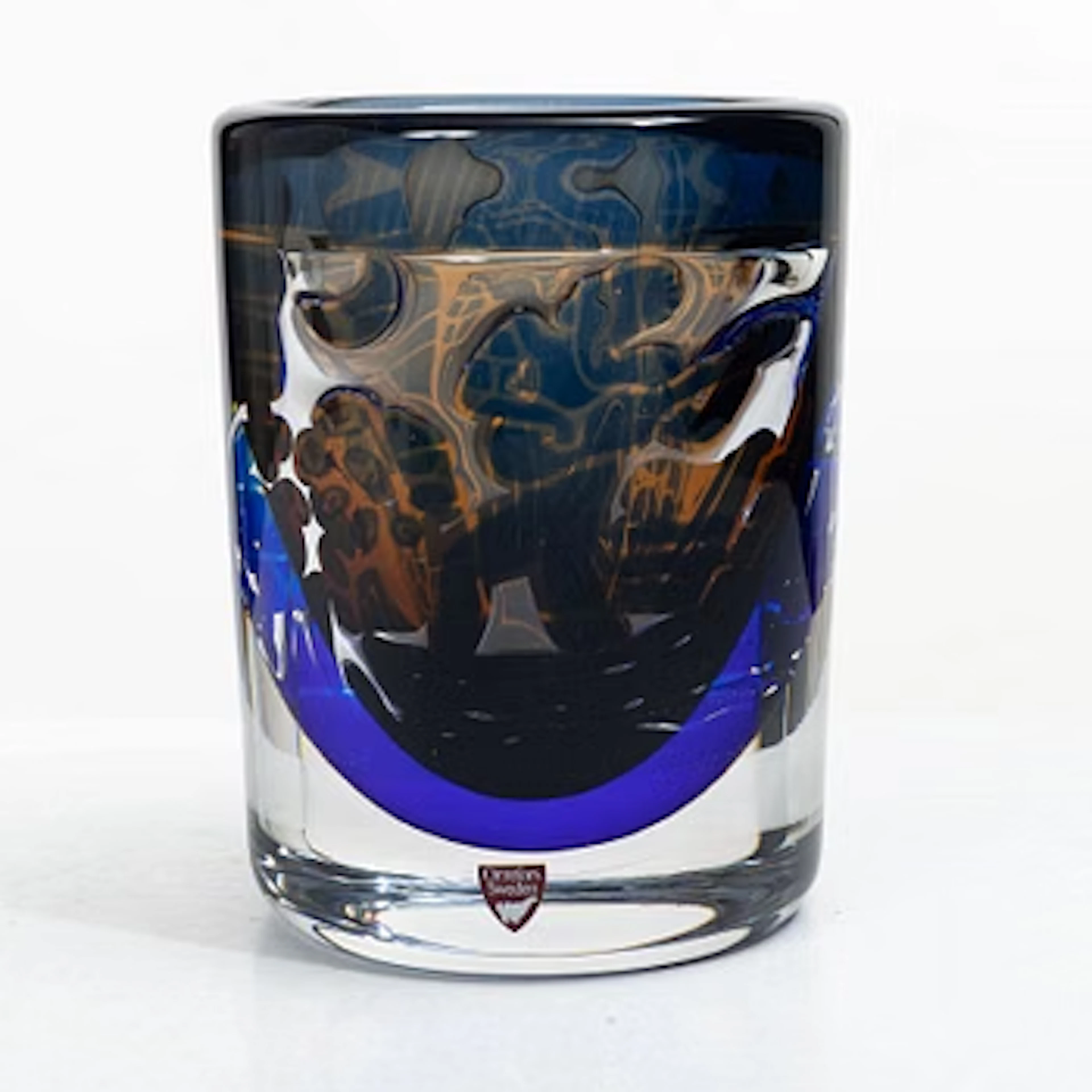 Edvin Öhrström, a vase, Ariel, Orrefors, 1987.