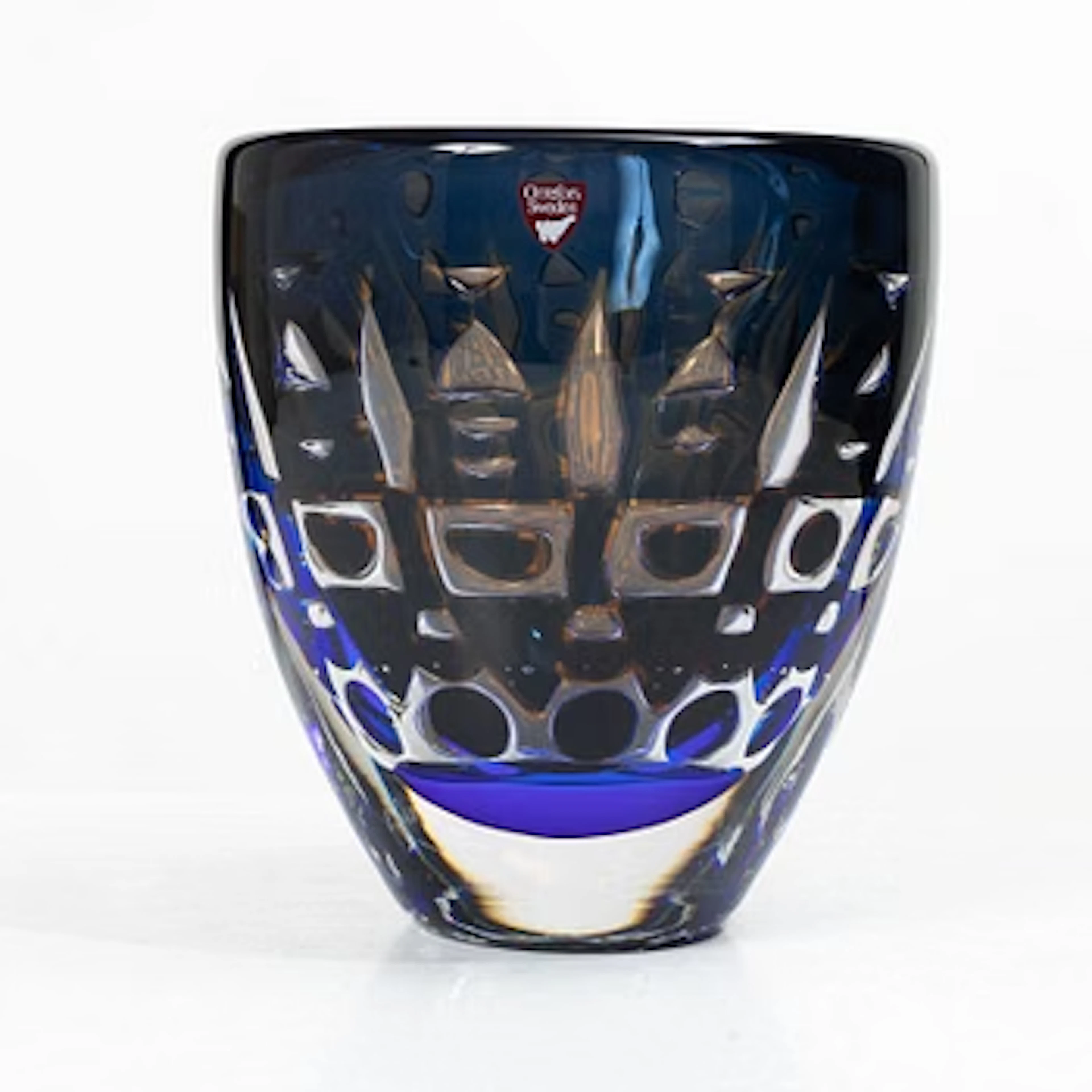 Ingeborg Lundin, a vase, Ariel, Orrefors, 1986.