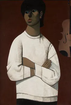 Veikko Marttinen, Woman with Violin.