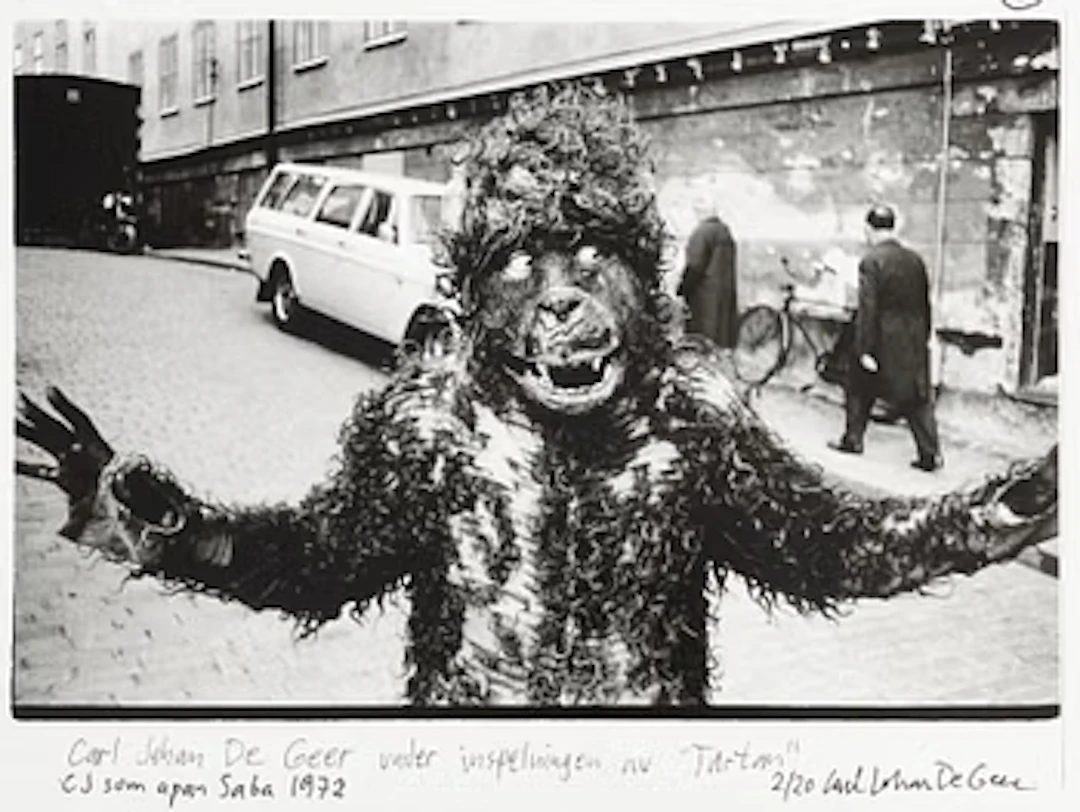 Carl Johan De Geer, “CJ asom apan Saba, 1972”.