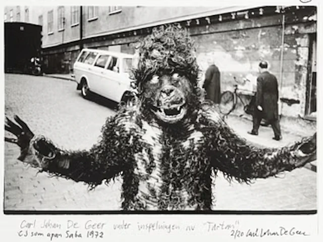 Carl Johan De Geer, “CJ asom apan Saba, 1972”.