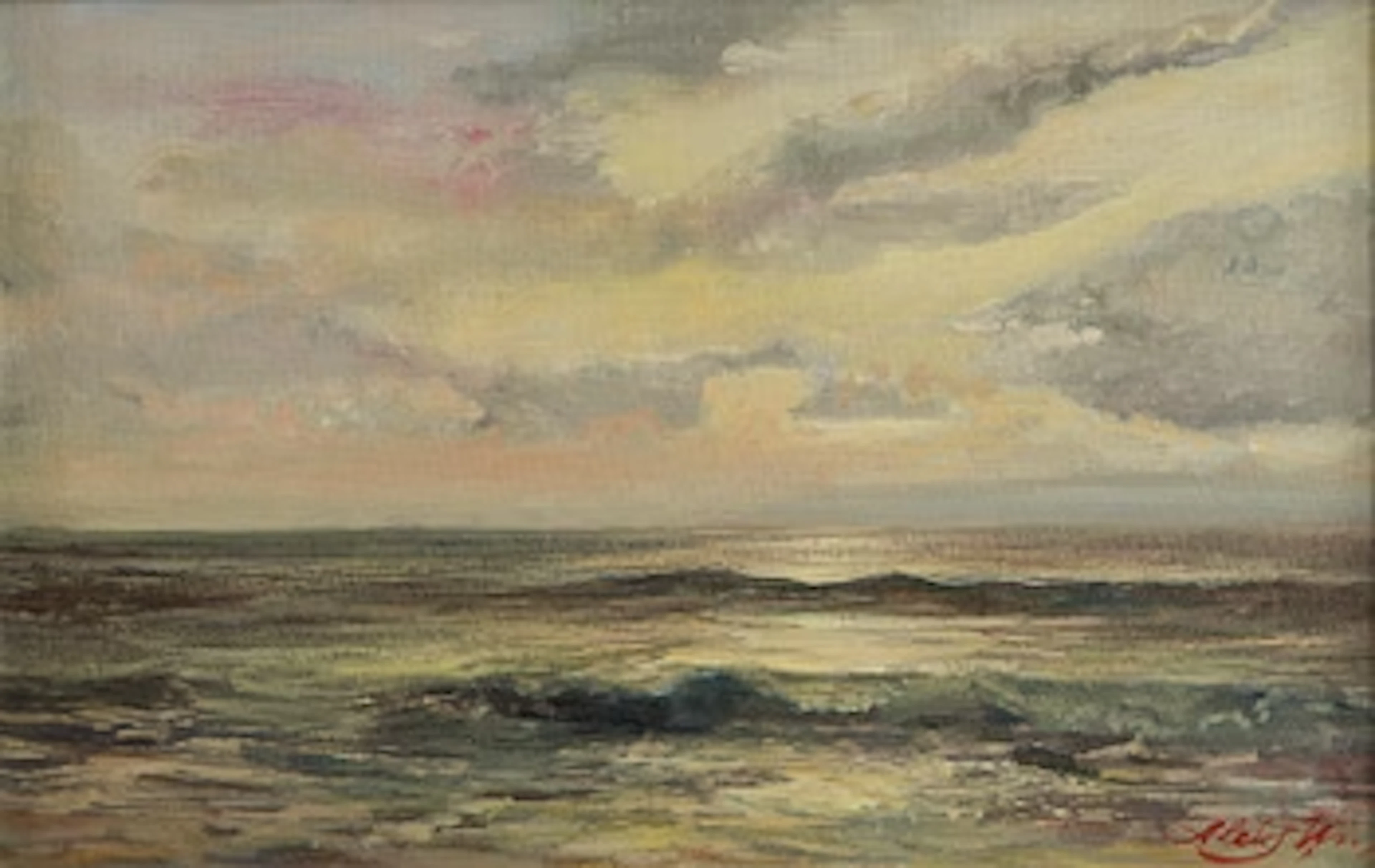 Aleksandrs Neberekutins, Seascape.
