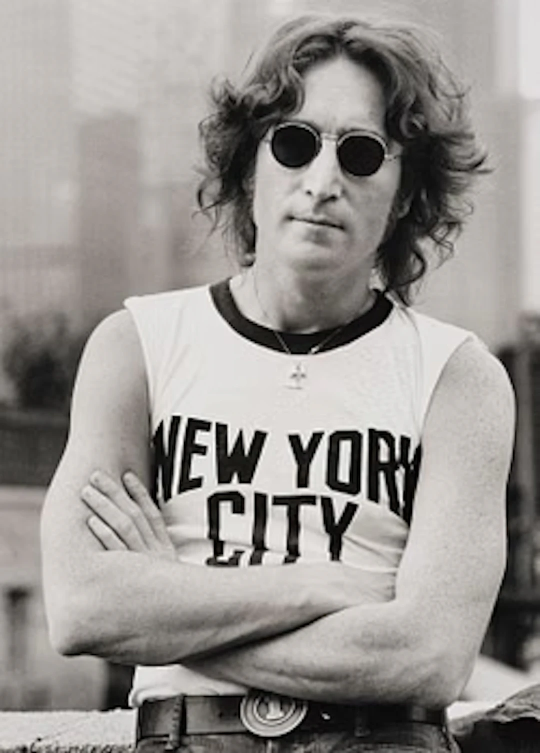 Bob Gruen, "John Lennon, NYC, 1974".