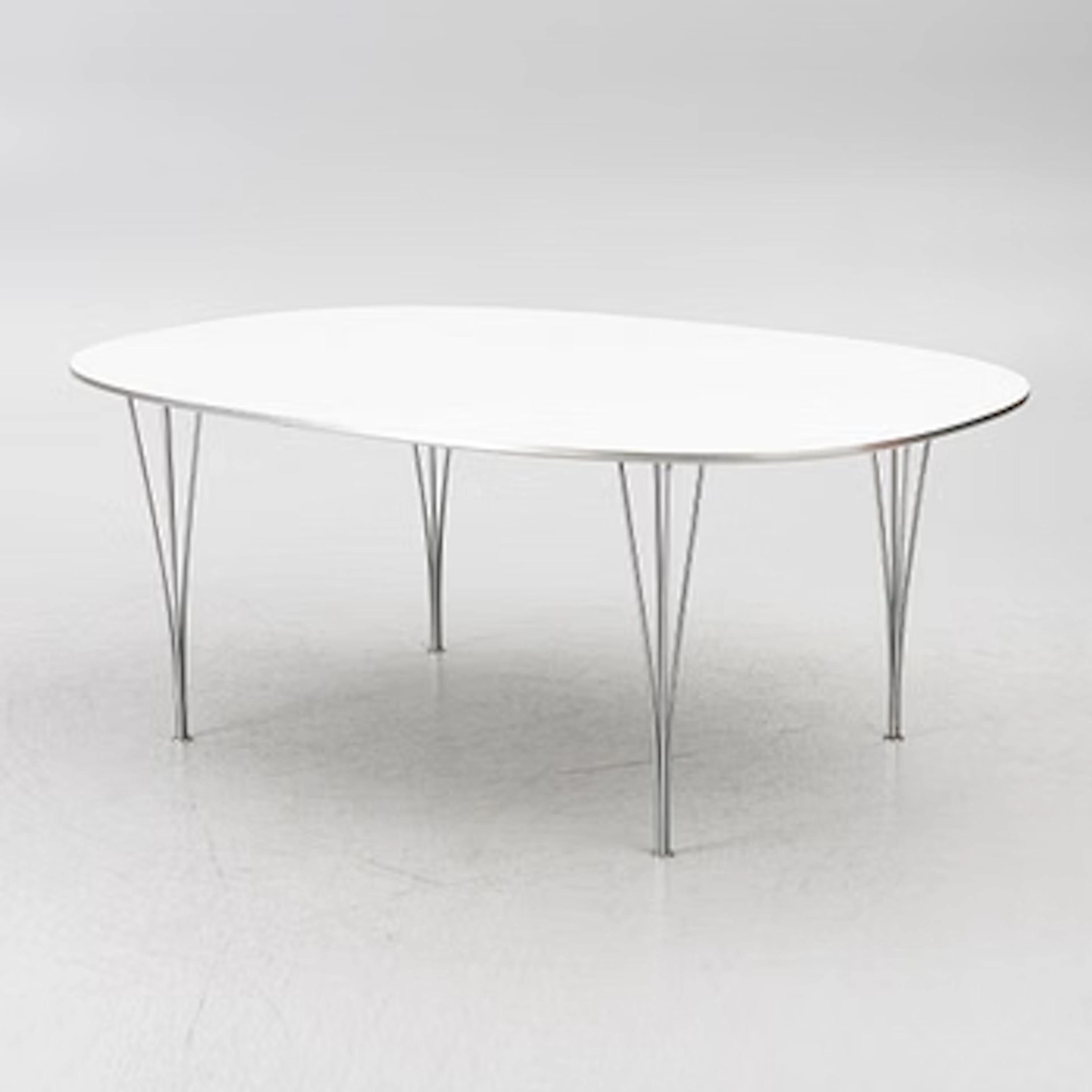 Bruno Mathsson & Piet Hein, dining table, “Superellipse”, Fritz Hansen