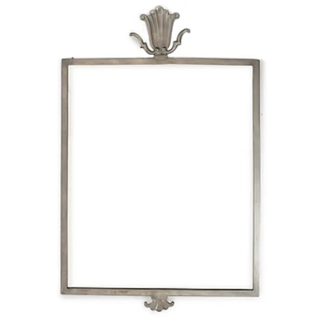 Edvin Ollers, a pewter mirror, Schreuder & Olsson, Stockholm, 1928.