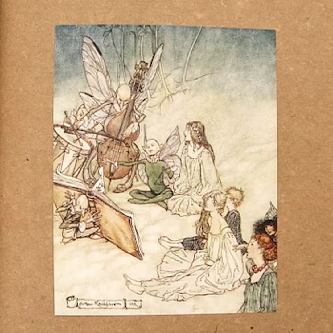 Arthur Rackham, book, “A Midnight's Dream”, no. 632/1000, 1908.