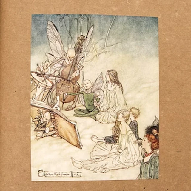 Arthur Rackham, book, “A Midnight's Dream”, no. 632/1000, 1908.