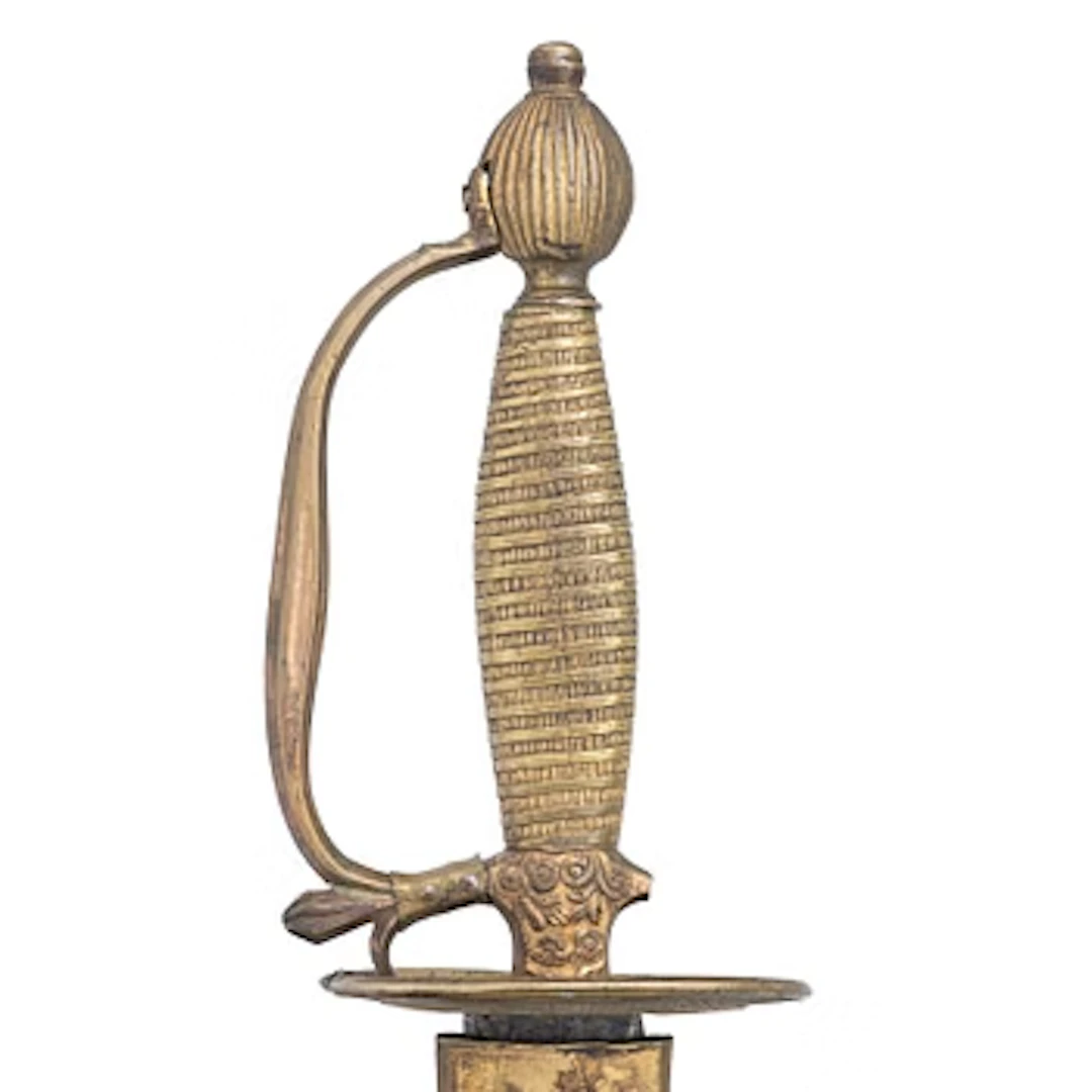 Sword, Sweden, for an infantry officer, early 19th century, with scabbard.