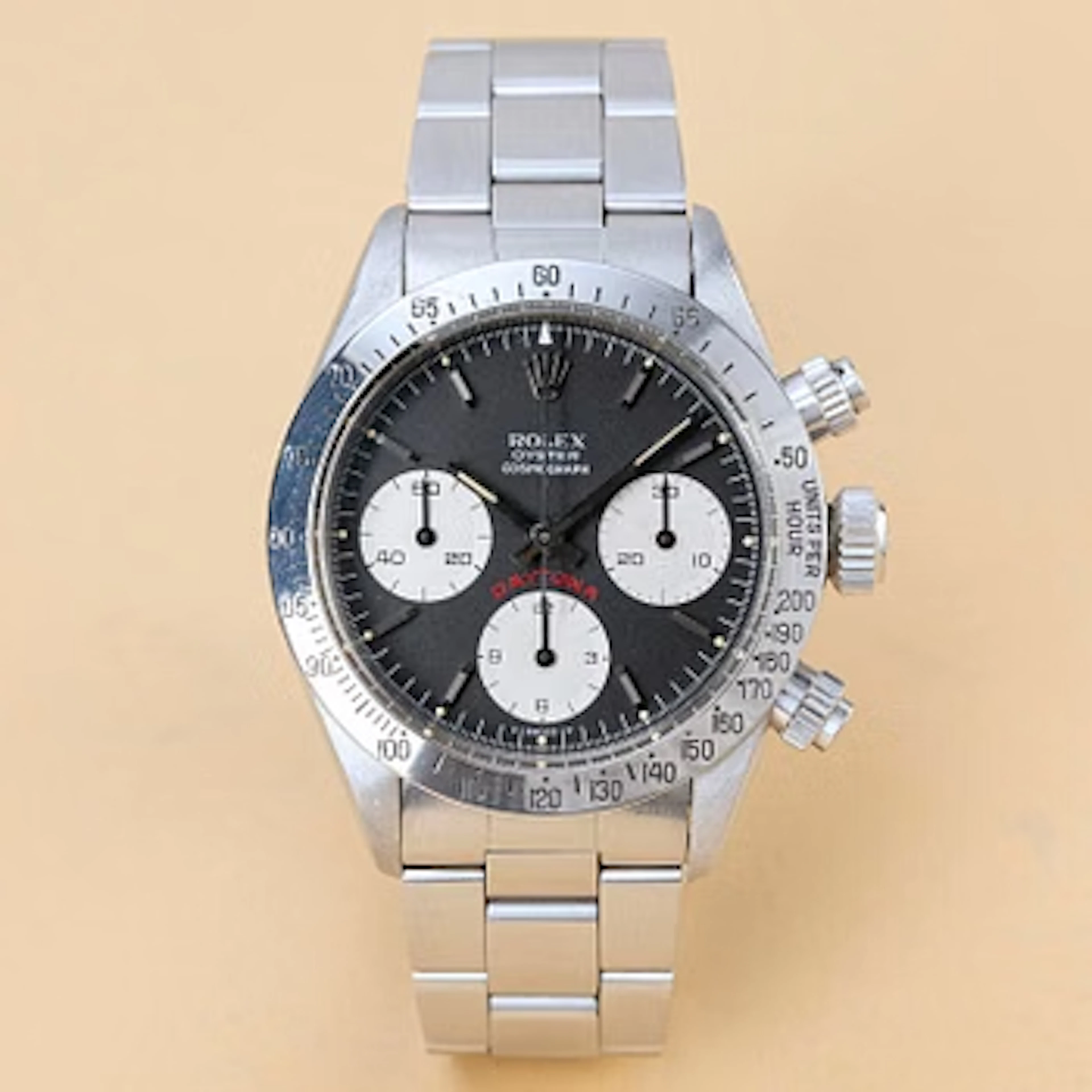 Rolex, Oyster Cosmograph, Daytona, "Big Red", ca 1980.