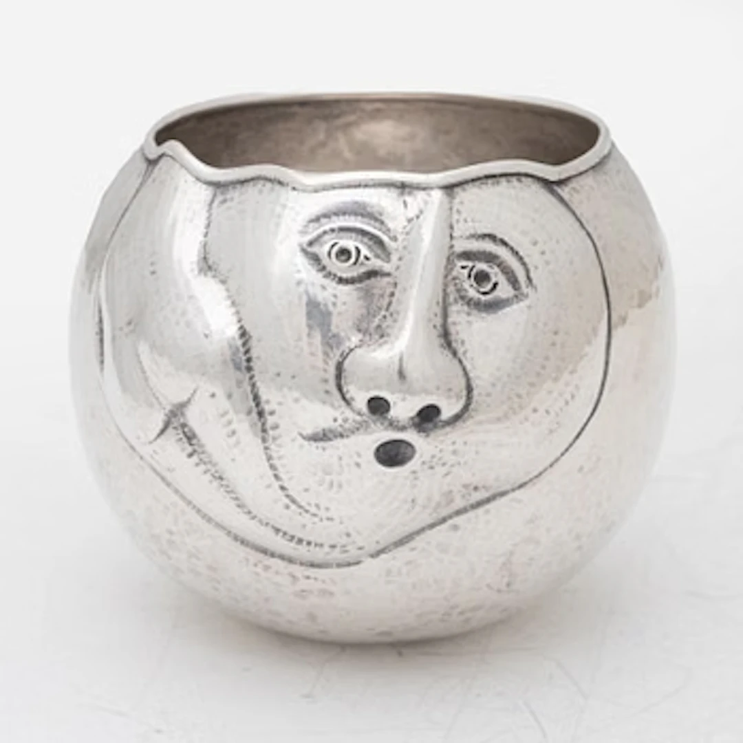 Olle Ohlsson, a sterling silver bowl/tumbler, Stockholm, Sweden 1998.