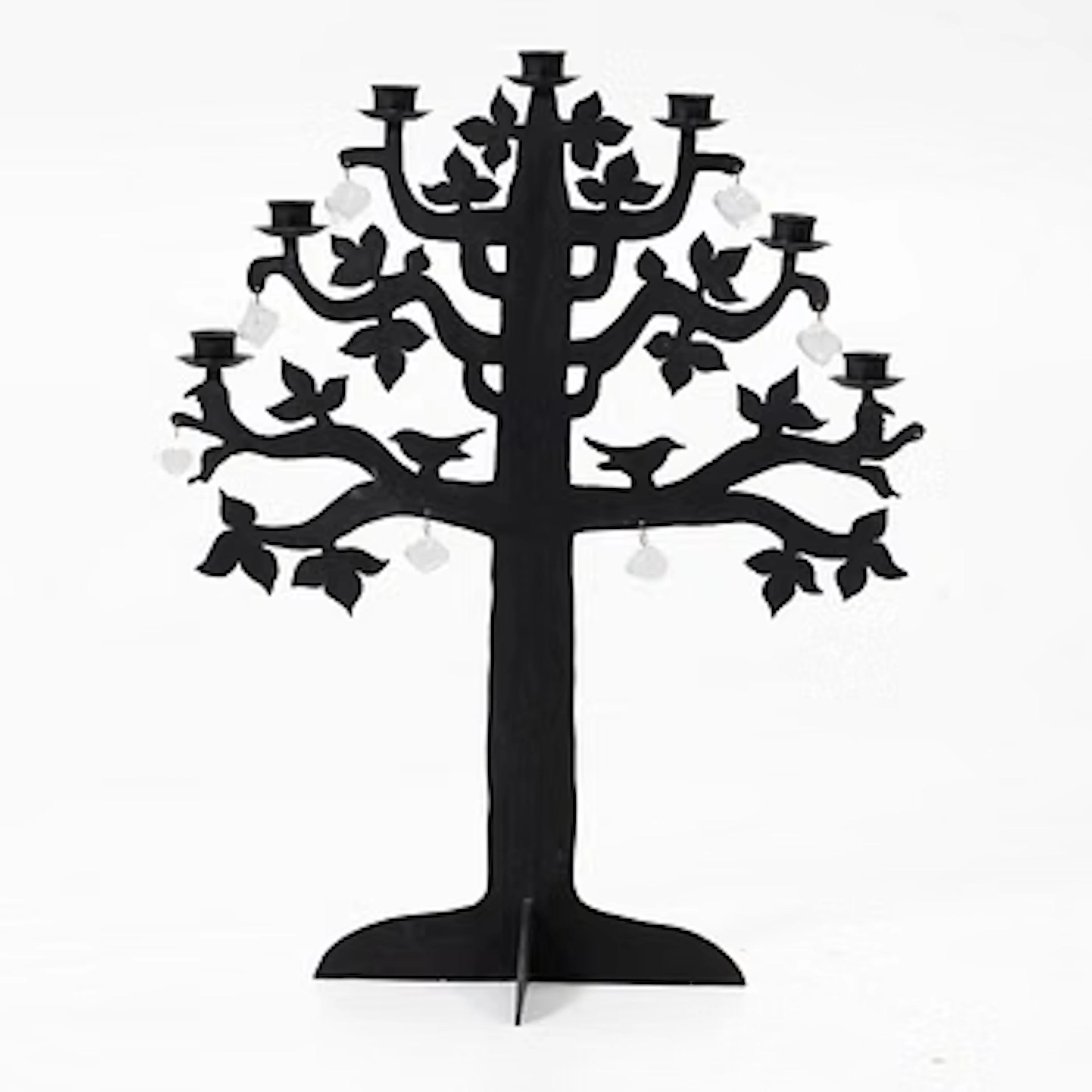 Bertil Vallien, Floor candlestick "Tree of Life", Boda Smide, latter