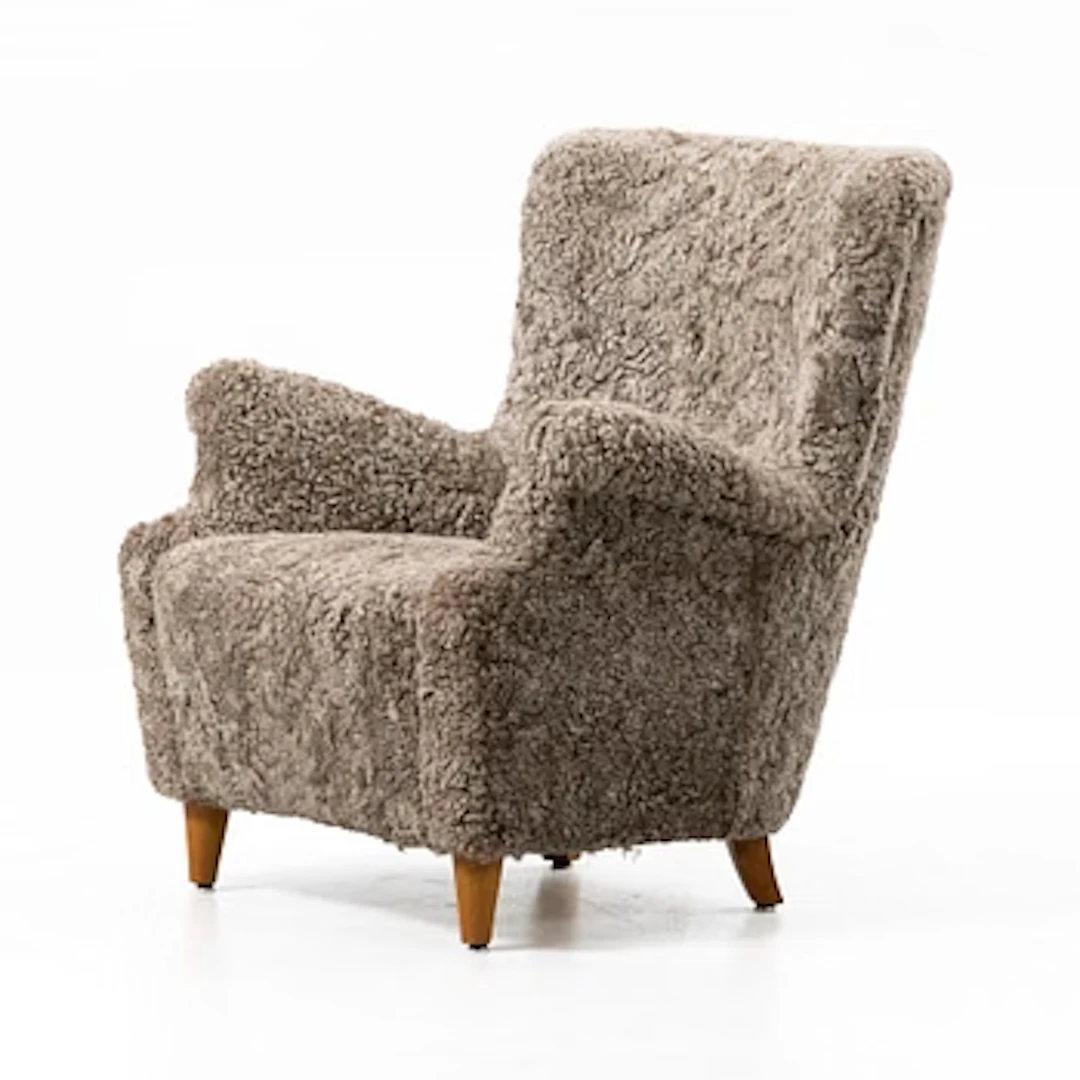 A Swedish Modern armchair, 1940s.