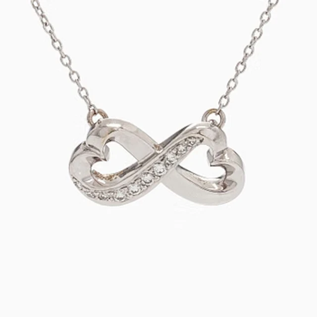Tiffany & Co, Paloma Picasso, an 18K white gold 'Double Loving Heart'