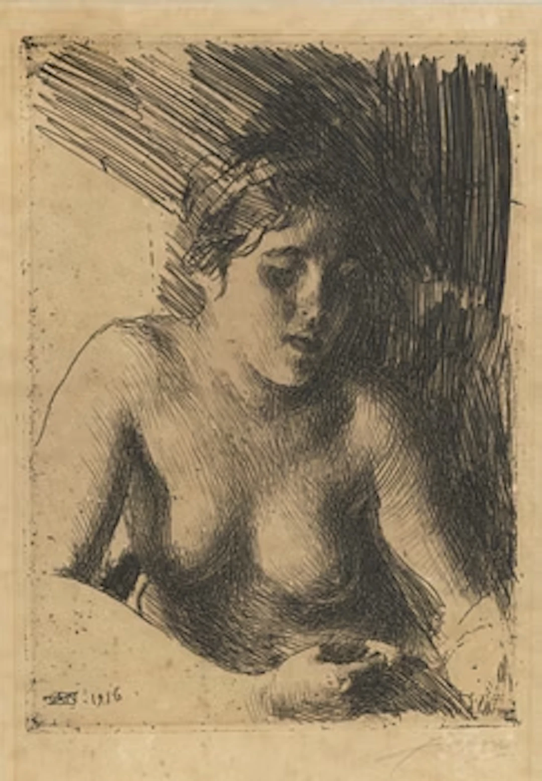 Anders Zorn, Bust.