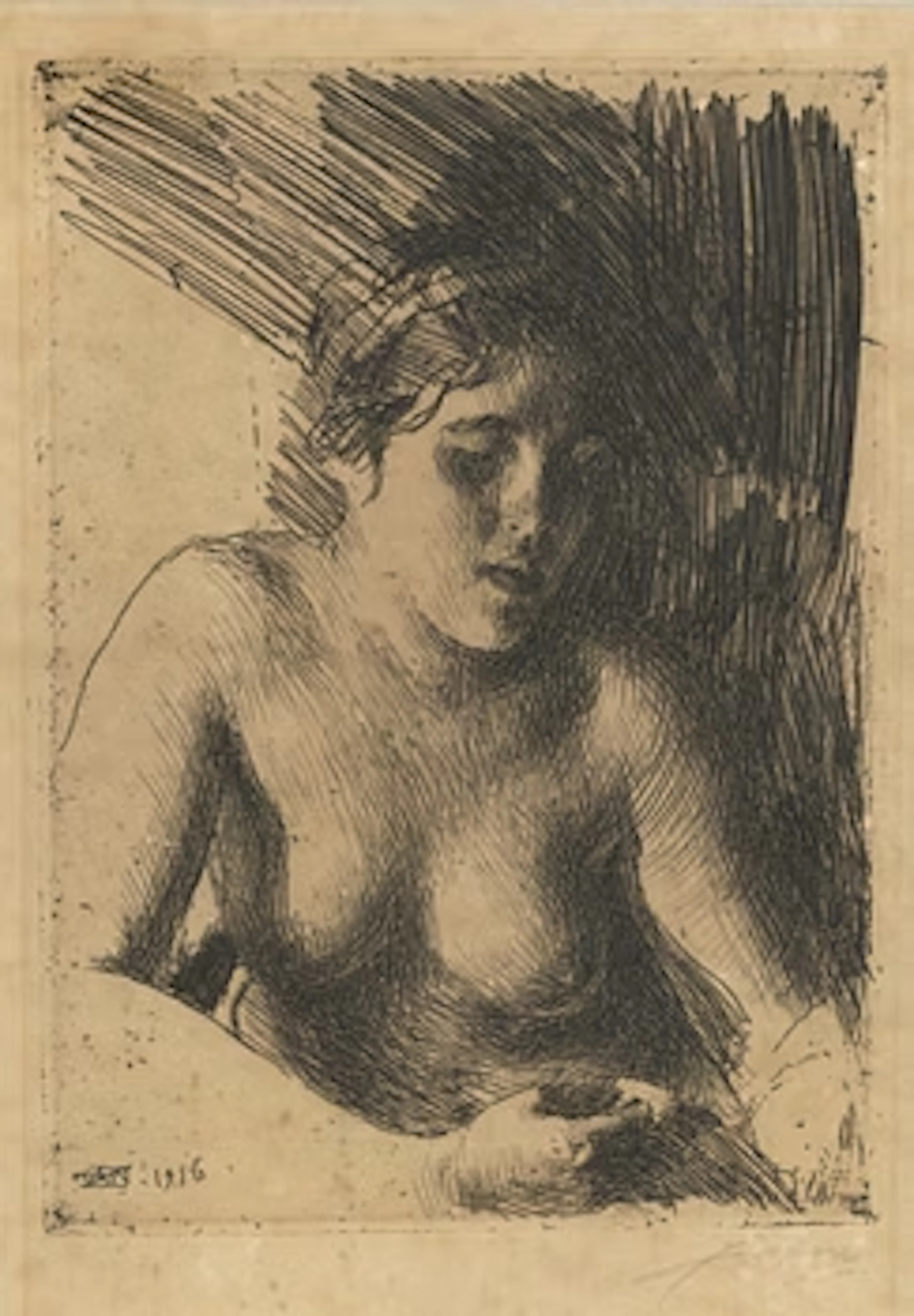 Anders Zorn, Bust.