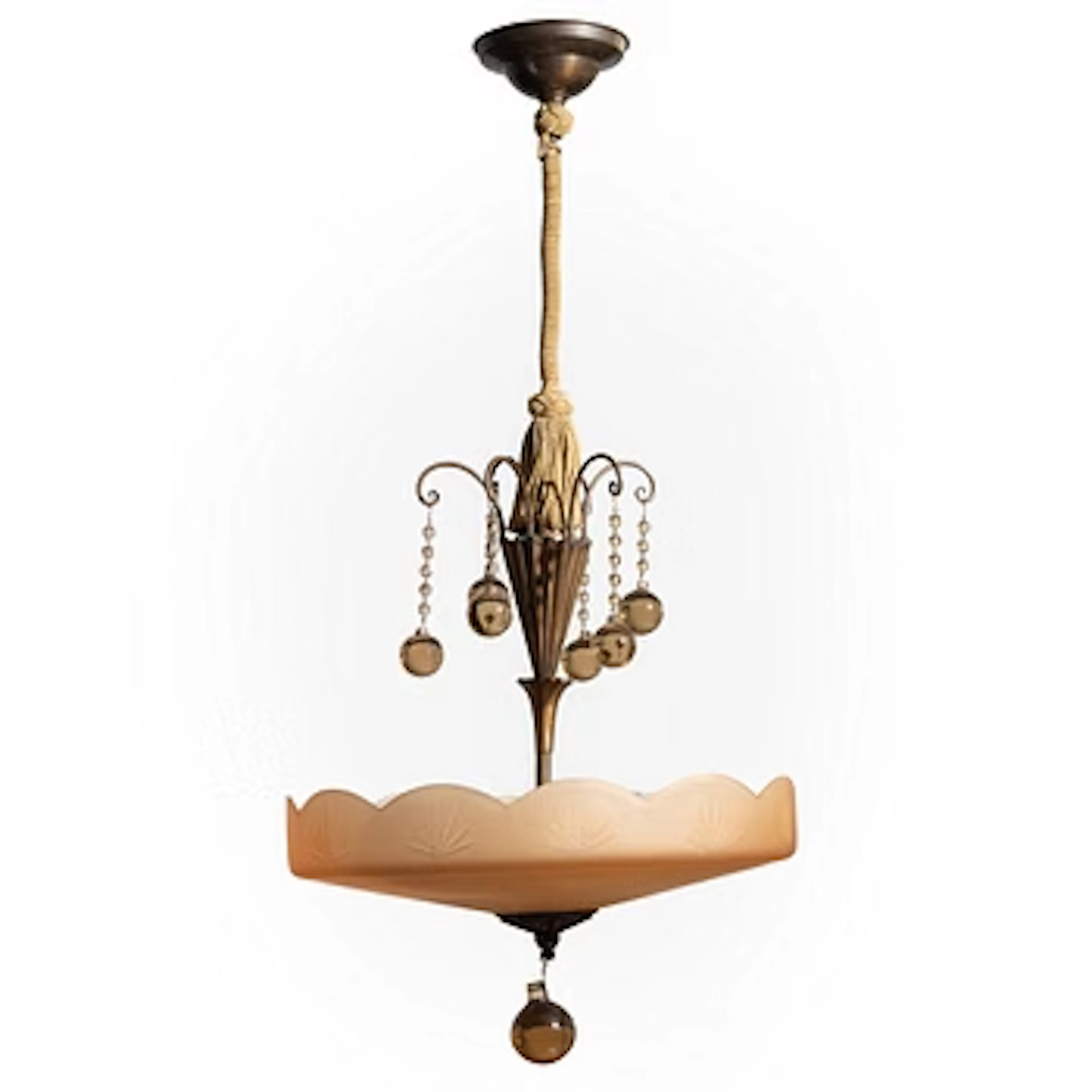 Ceiling lamp, Swedish Grace, first half of the 20th century.