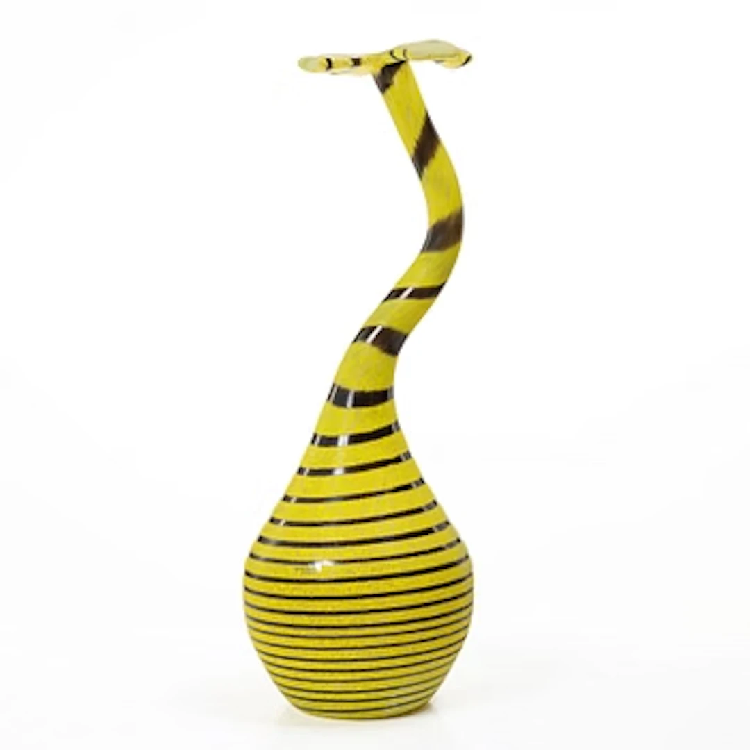 Ulrica Hydman-Vallien, Vase, model no. 49951, Kosta Boda.