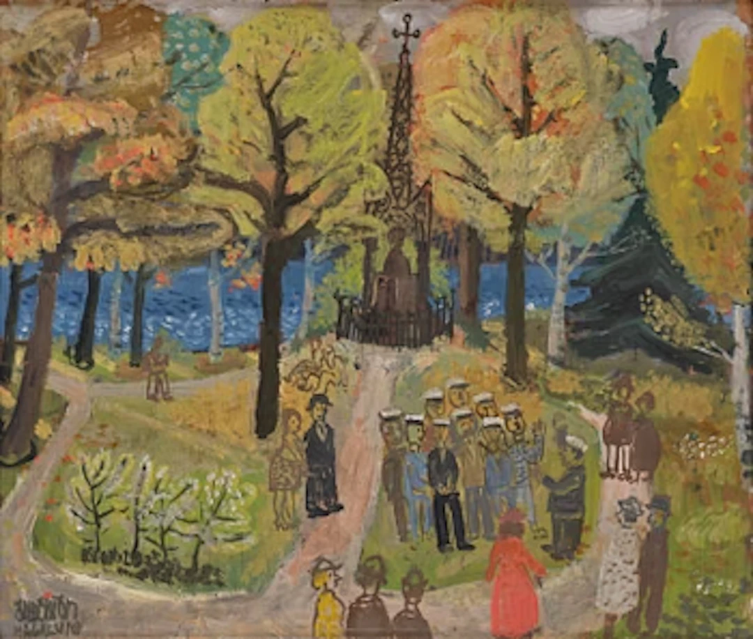 Olle Olsson-Hagalund, "Sångare i Haga".