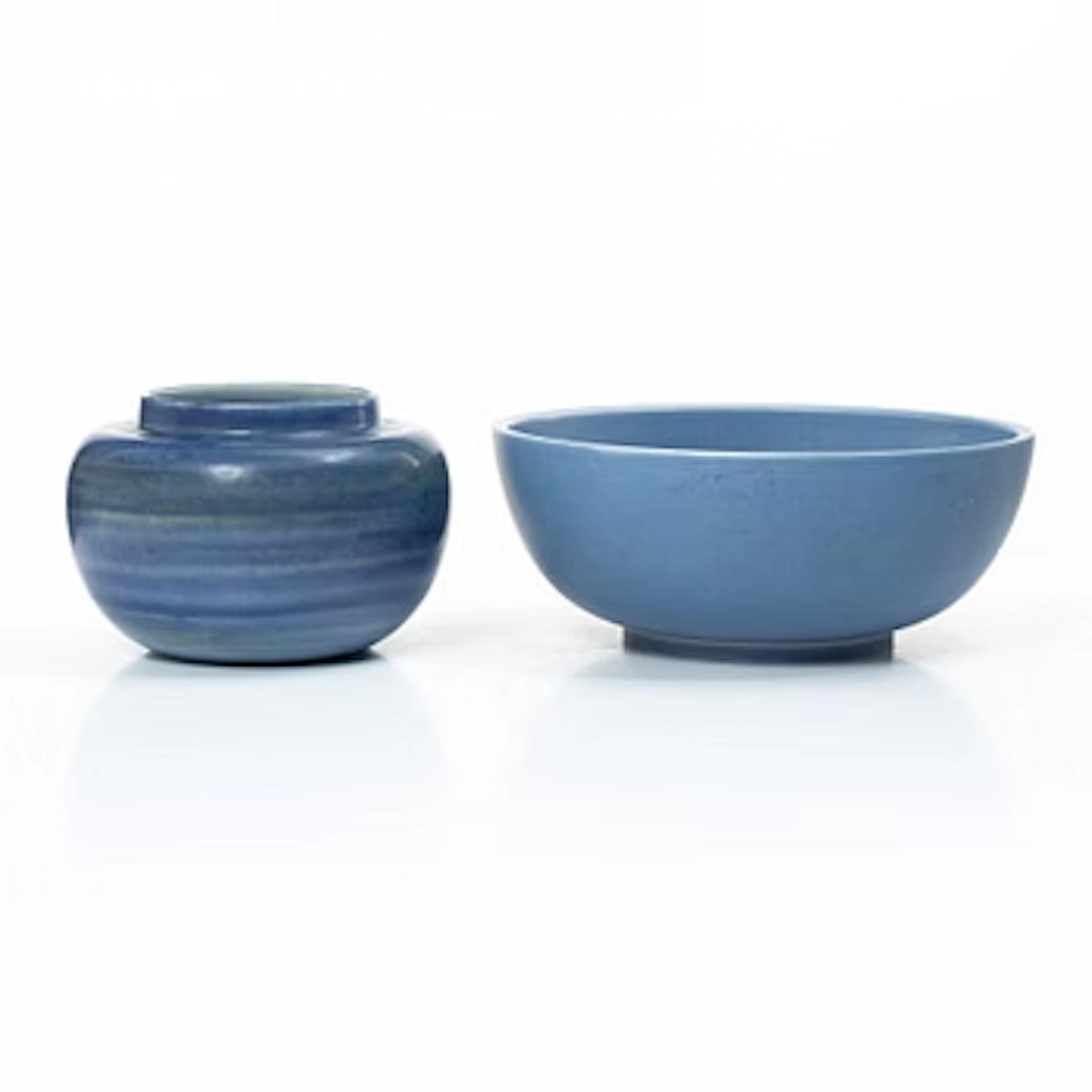 Gertrud Lönegren, a vase and a bowl, Rörstrand.