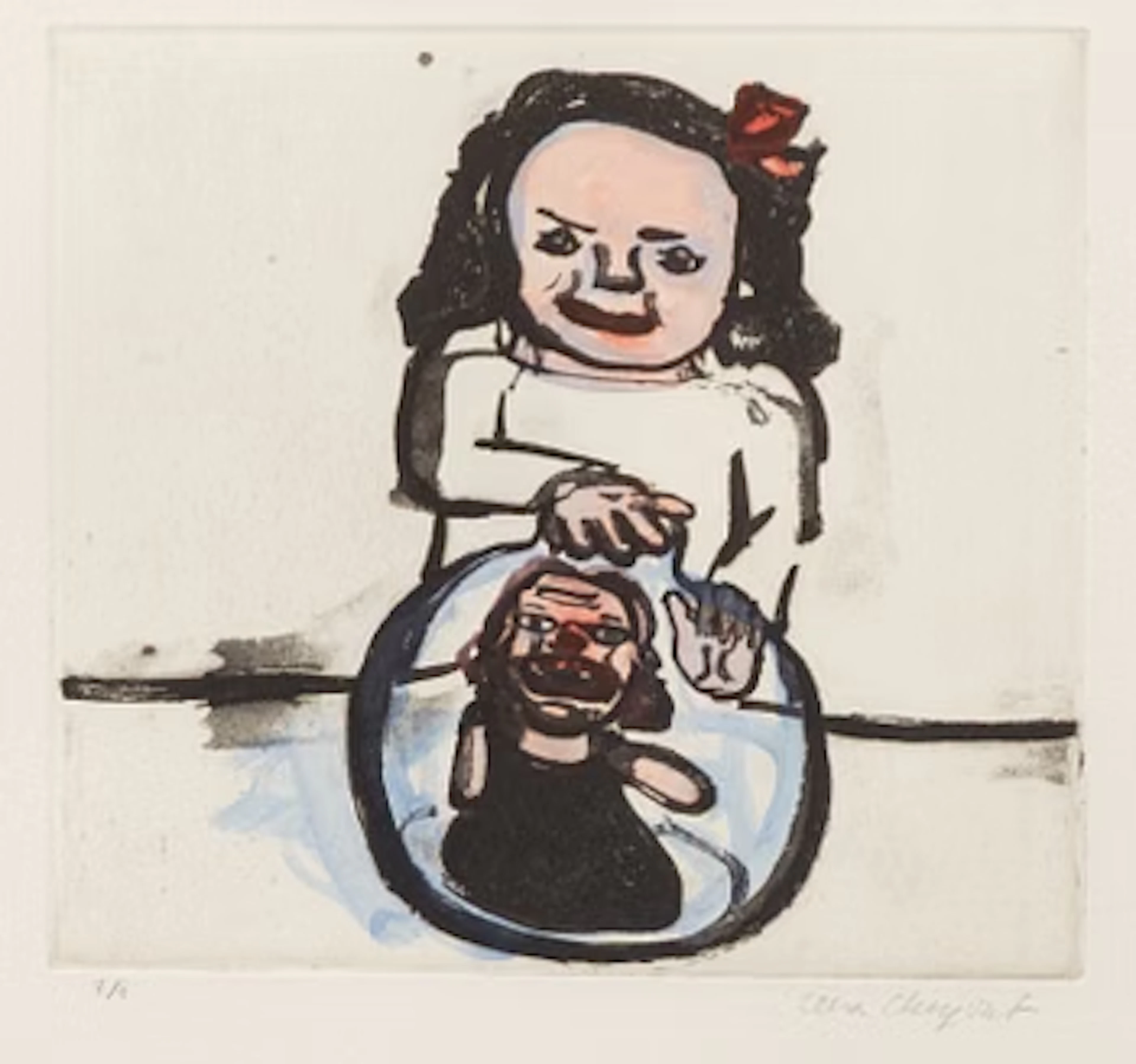 Lena Cronqvist, “Girl with Flask, Mum I”.