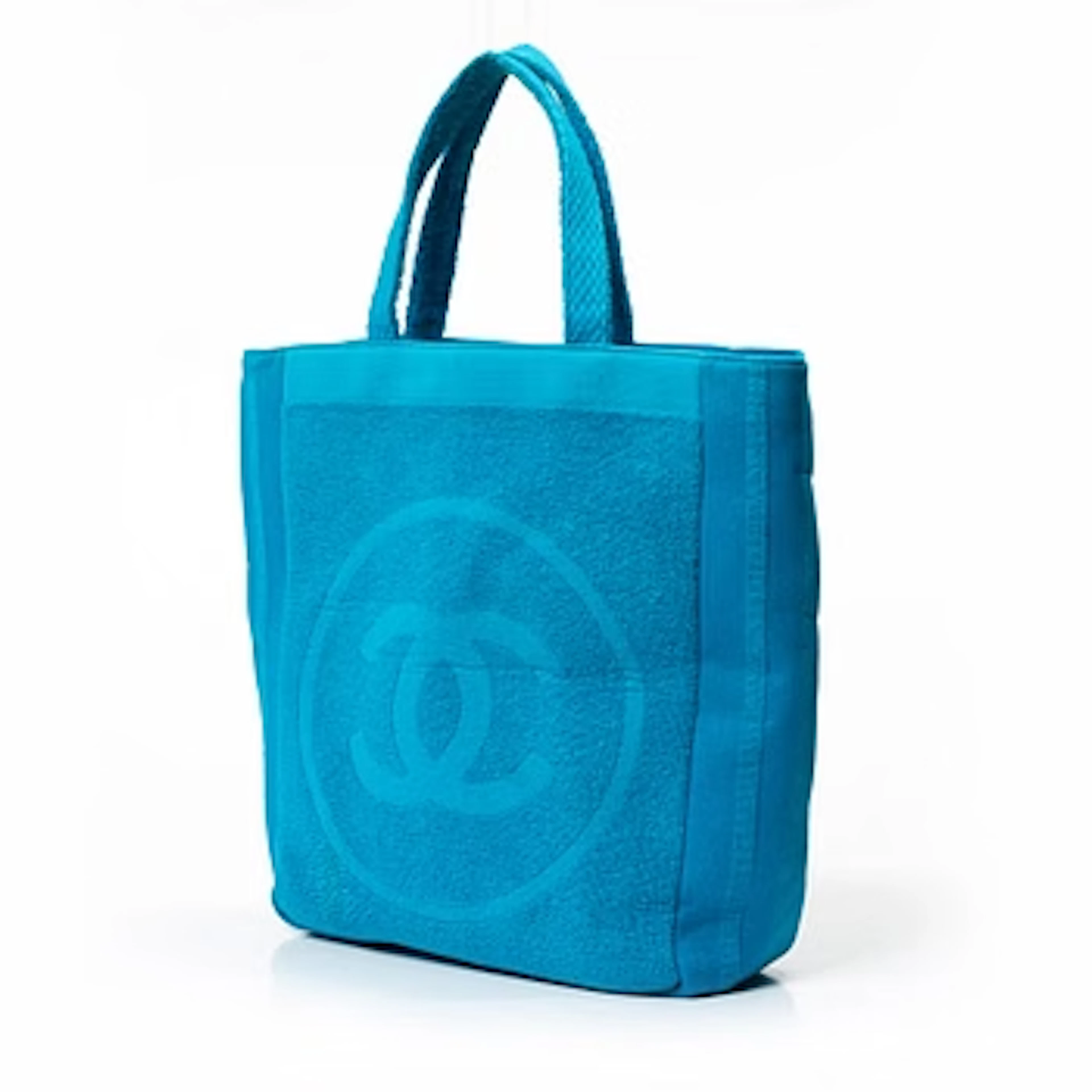 Chanel, beach bag.