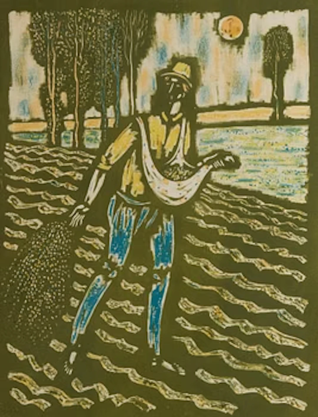 Vytautas Kasiulis, Sowing Farmer.