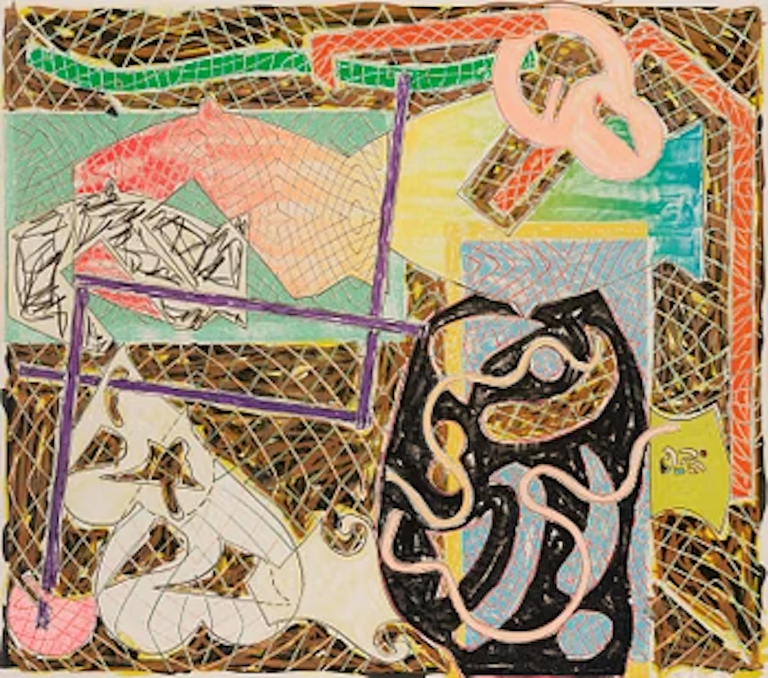 Frank Stella, "Shards II".