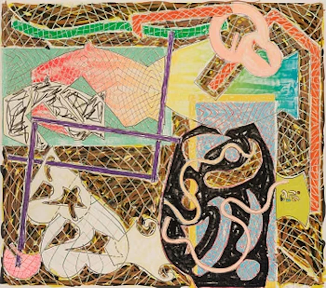 Frank Stella, "Shards II".