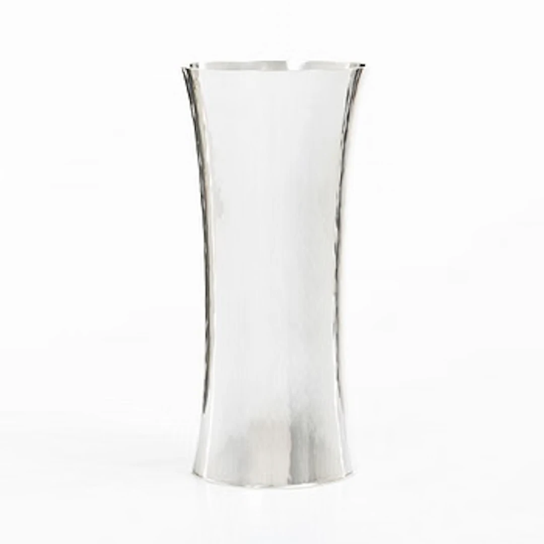 Sigurd Persson, A sterling silver vase, Stockholm 1981.
