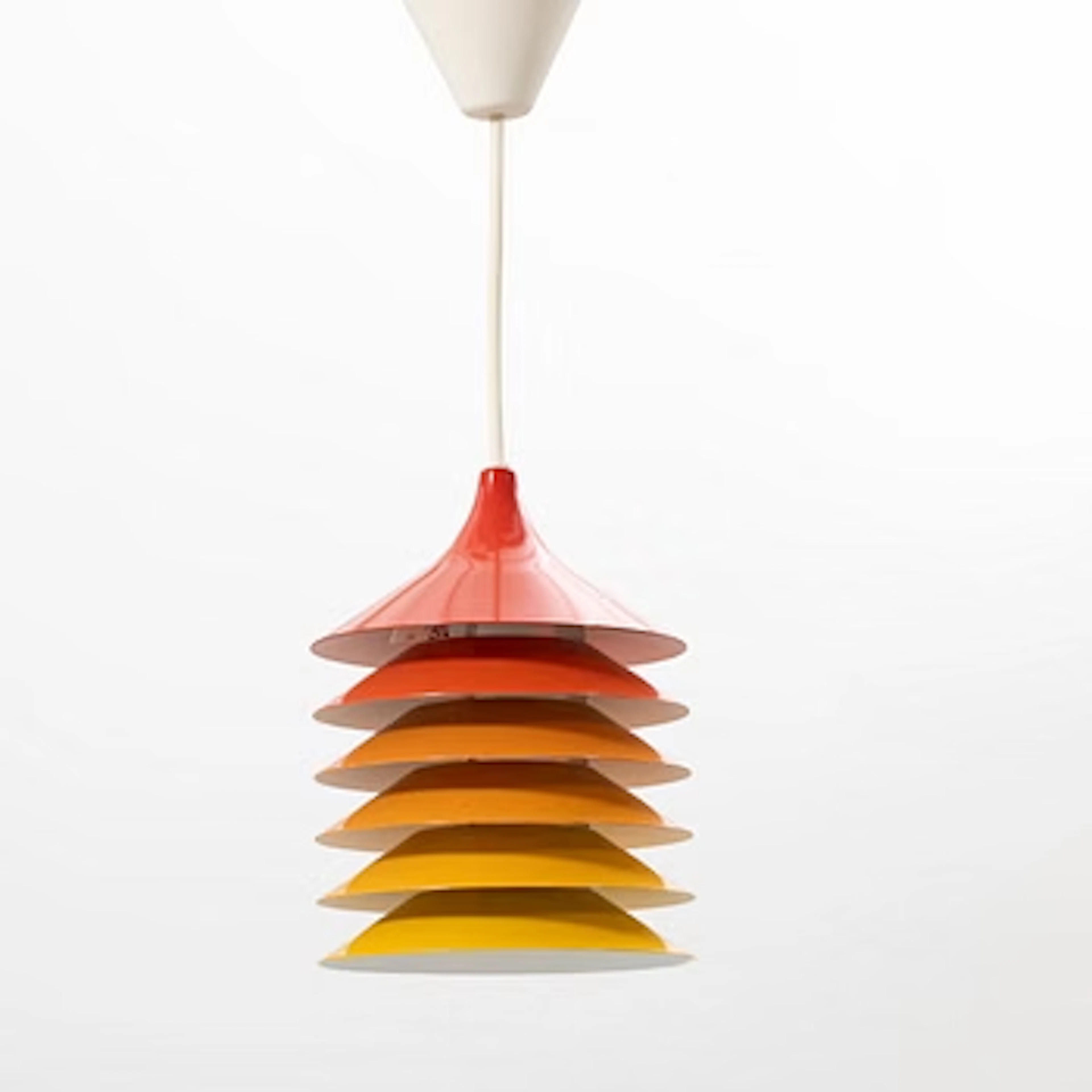 Bent Boysen, ceiling lamp, “Duett”, Ikea, 1970s.