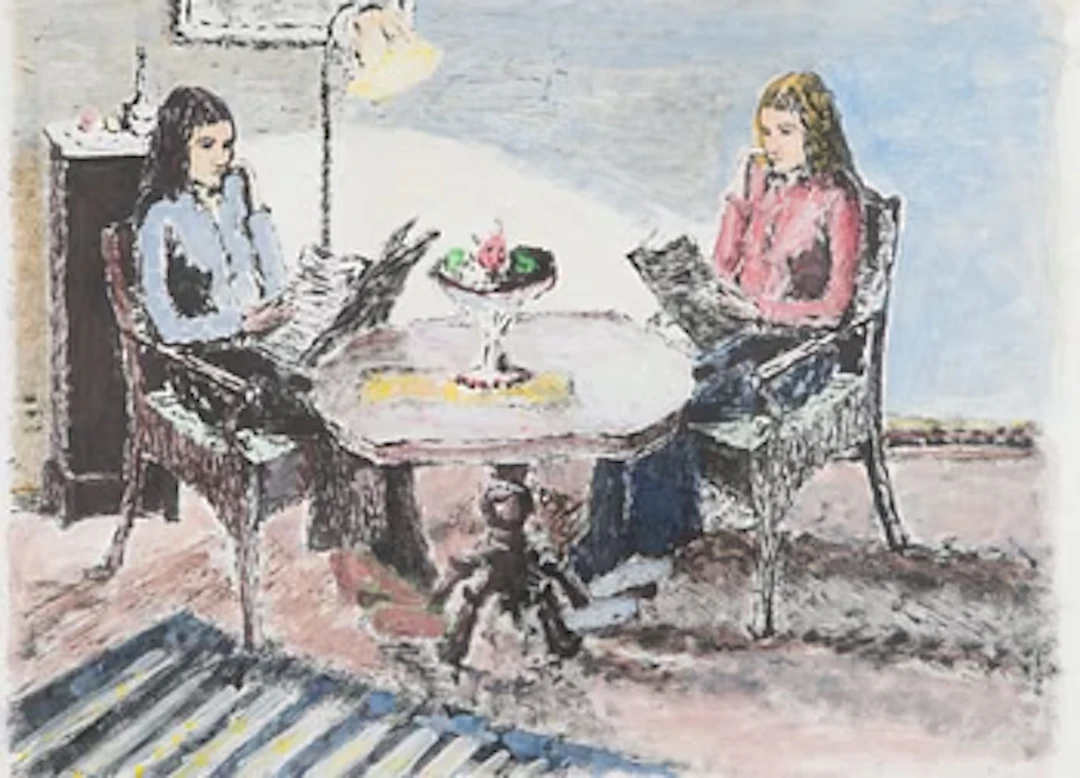 Eero von Boehm, Reading Girls.