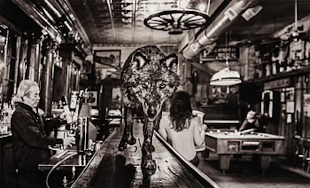 David Yarrow, "The Wolf Of Main Street II", 2015.