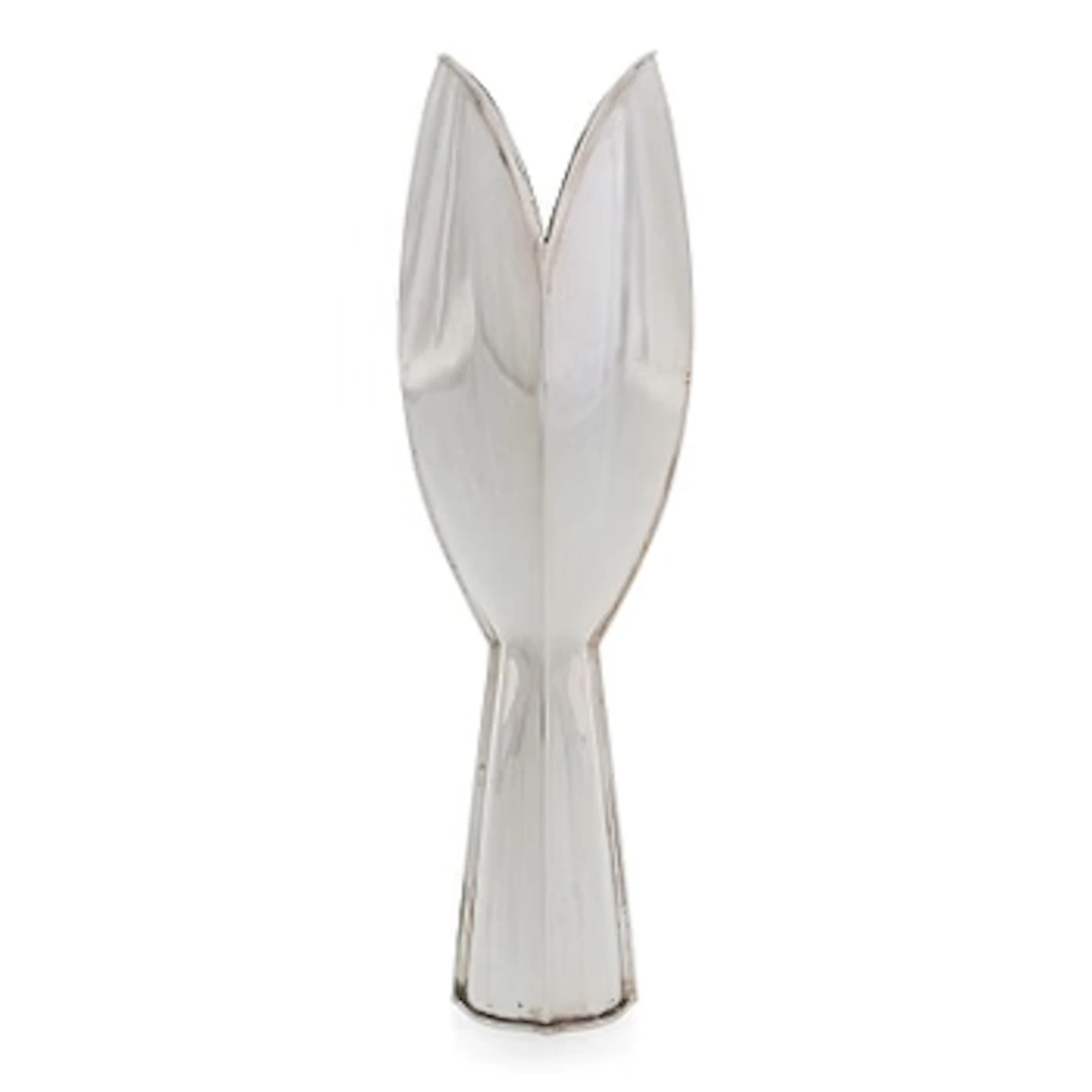 Tapio Wirkkala, a silver vase model TW 2, Kultakeskus, Hämeenlinna 1985.