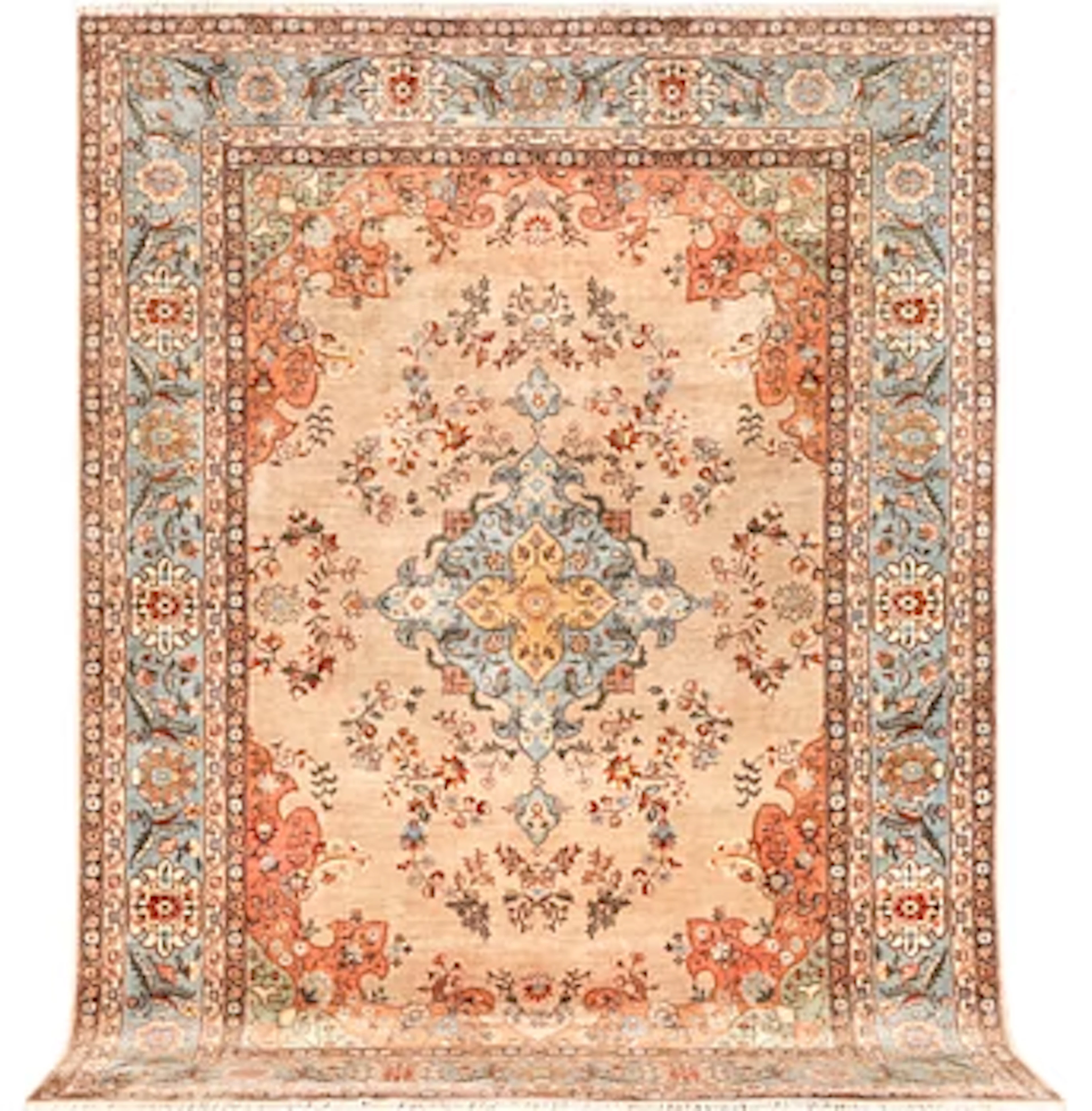 An oriental carpet, c. 363 x 268 cm.
