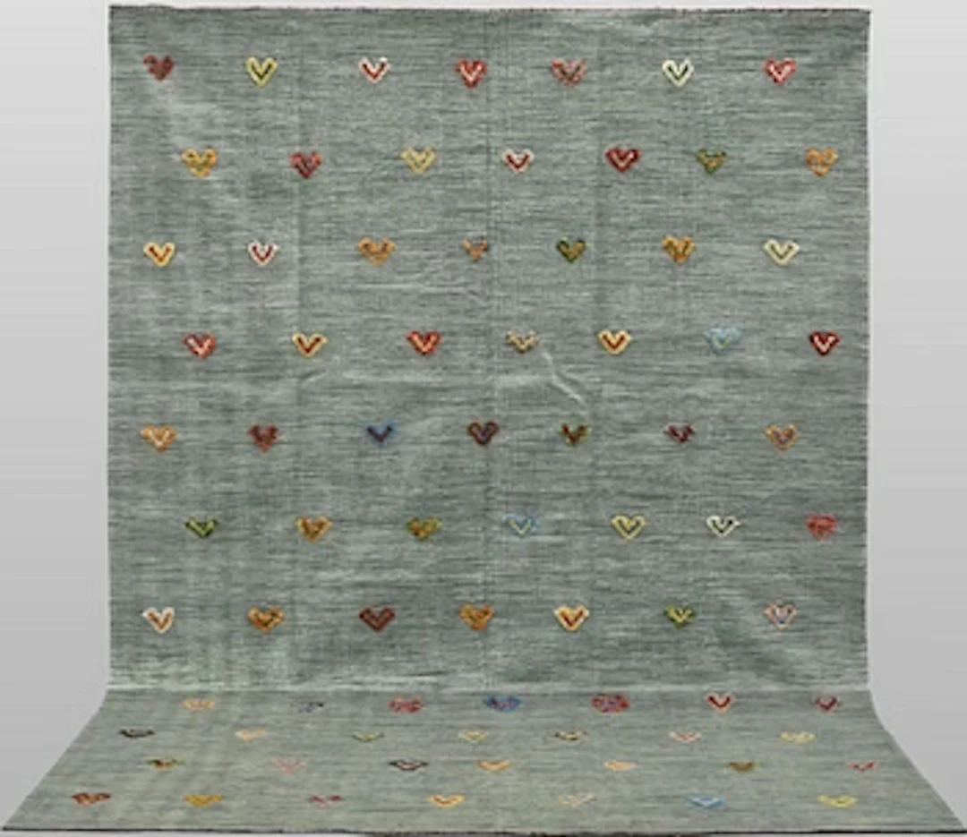 A Kelim carpet, 297 x 202 cm.